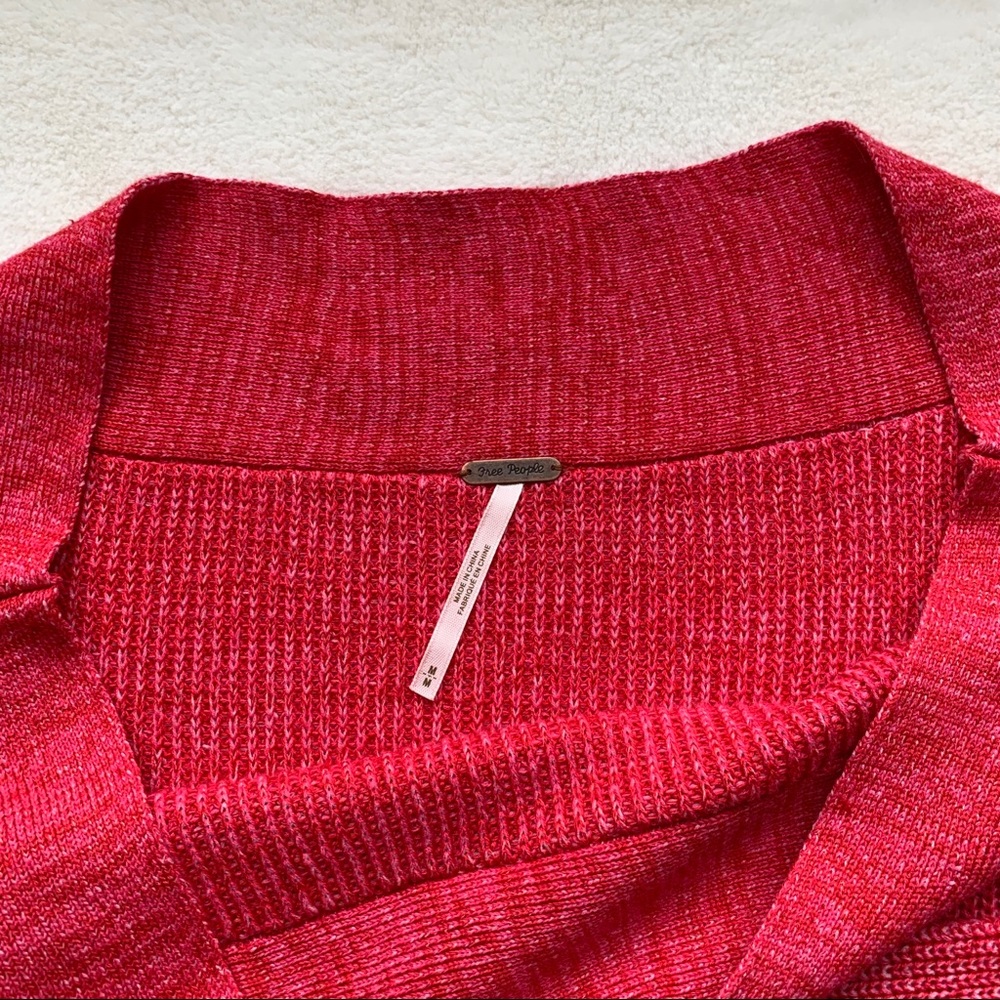 LIKE NEW Free People Off the Shoulder Sweater - Picture 4 of 8